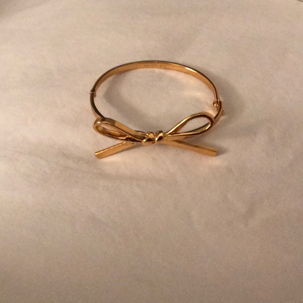 NWOT Kate Spade Gold Bow Bracelet